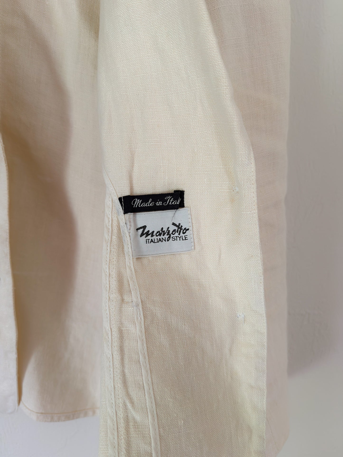 Vintage Italian Linen Blazer