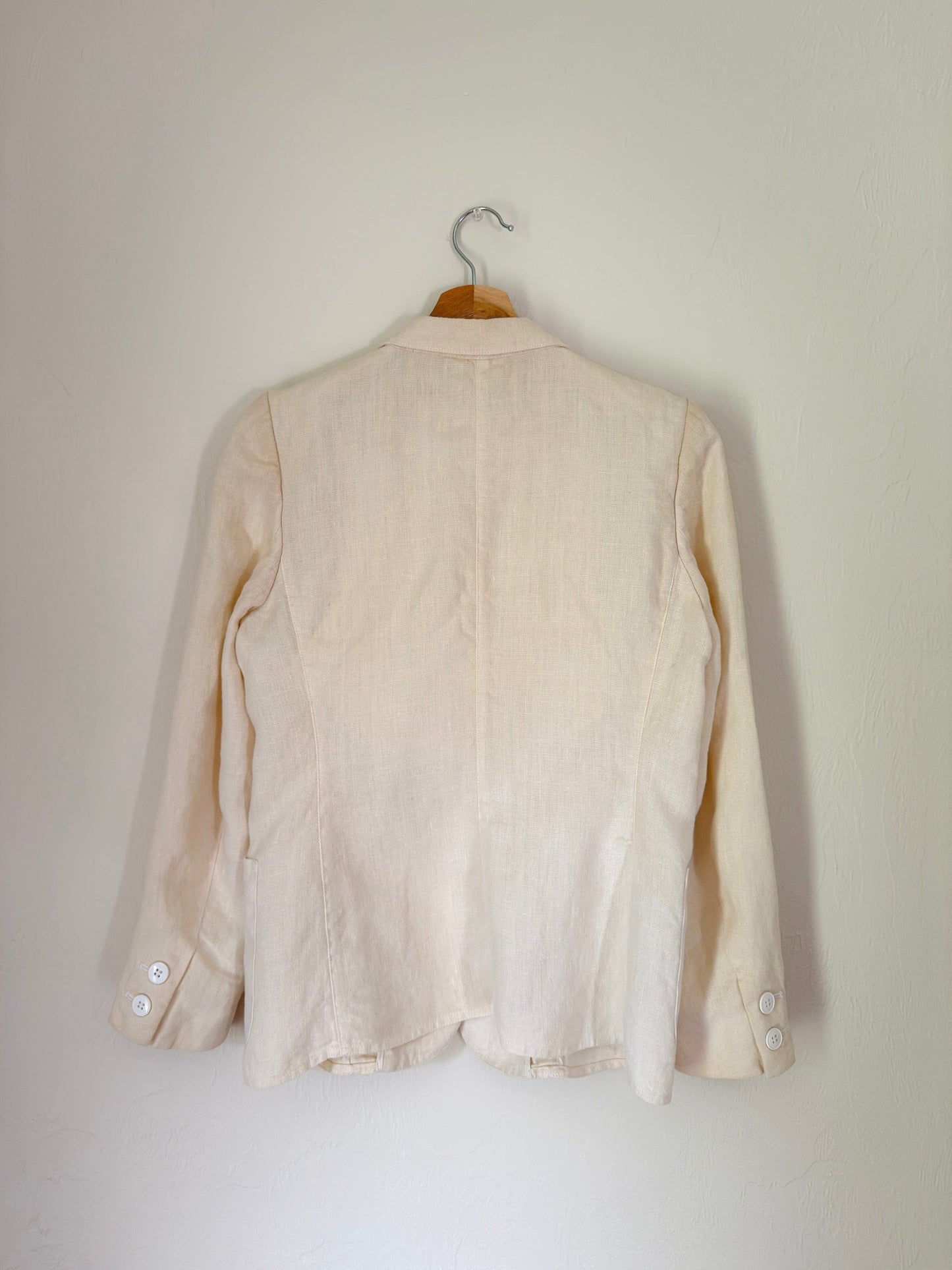 Vintage Italian Linen Blazer