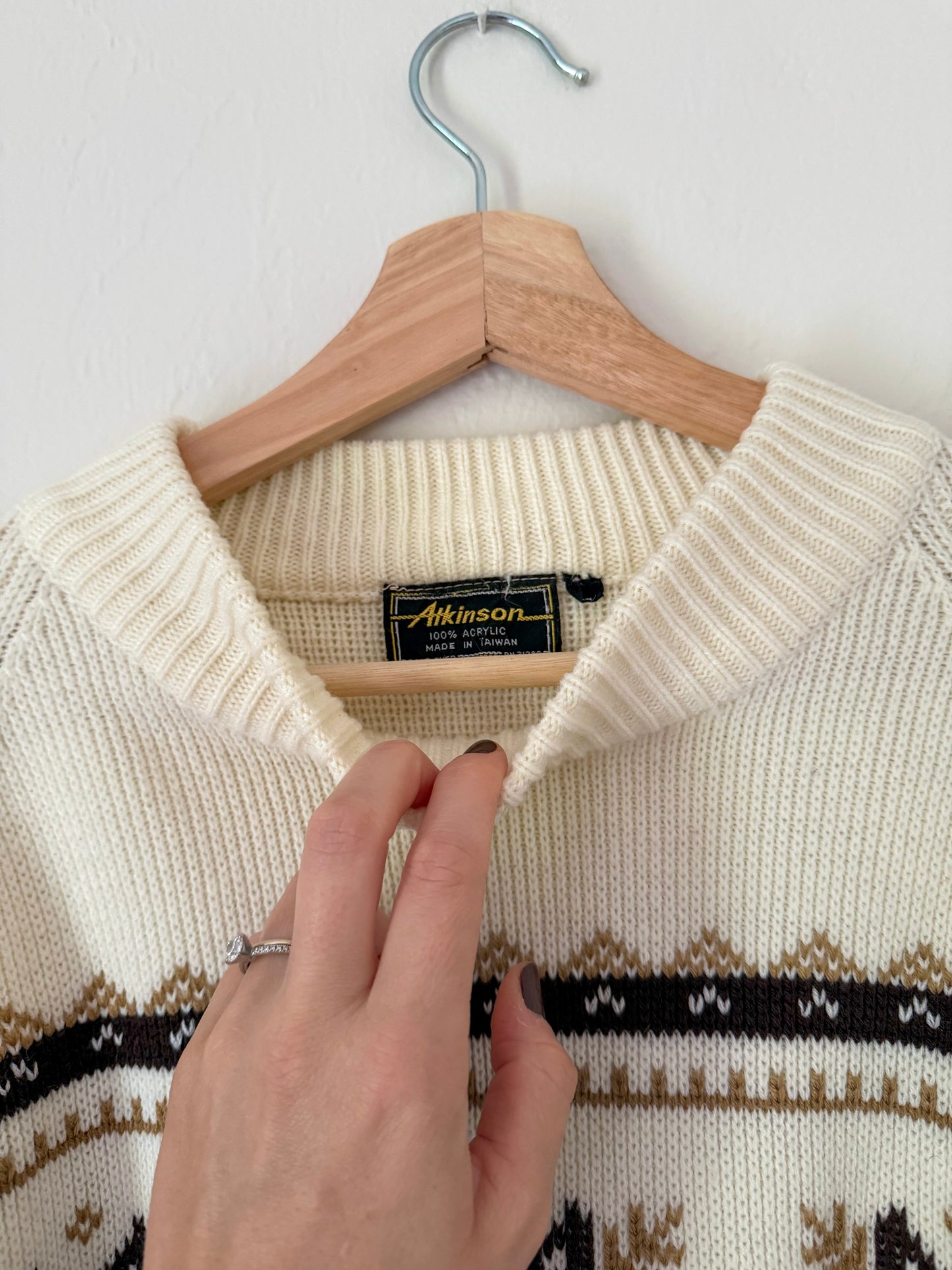 Vintage Fair Isle Sweater