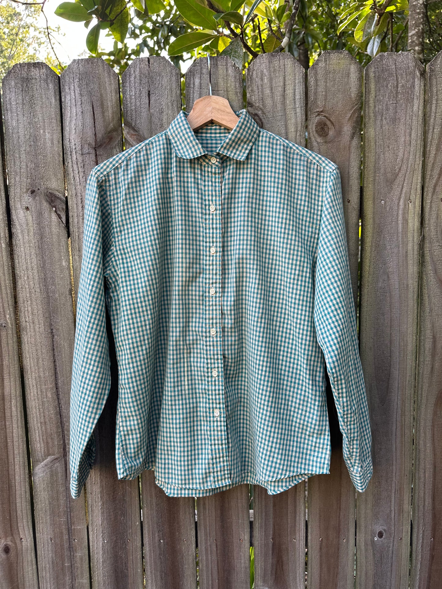 Vintage Gingham Blouse