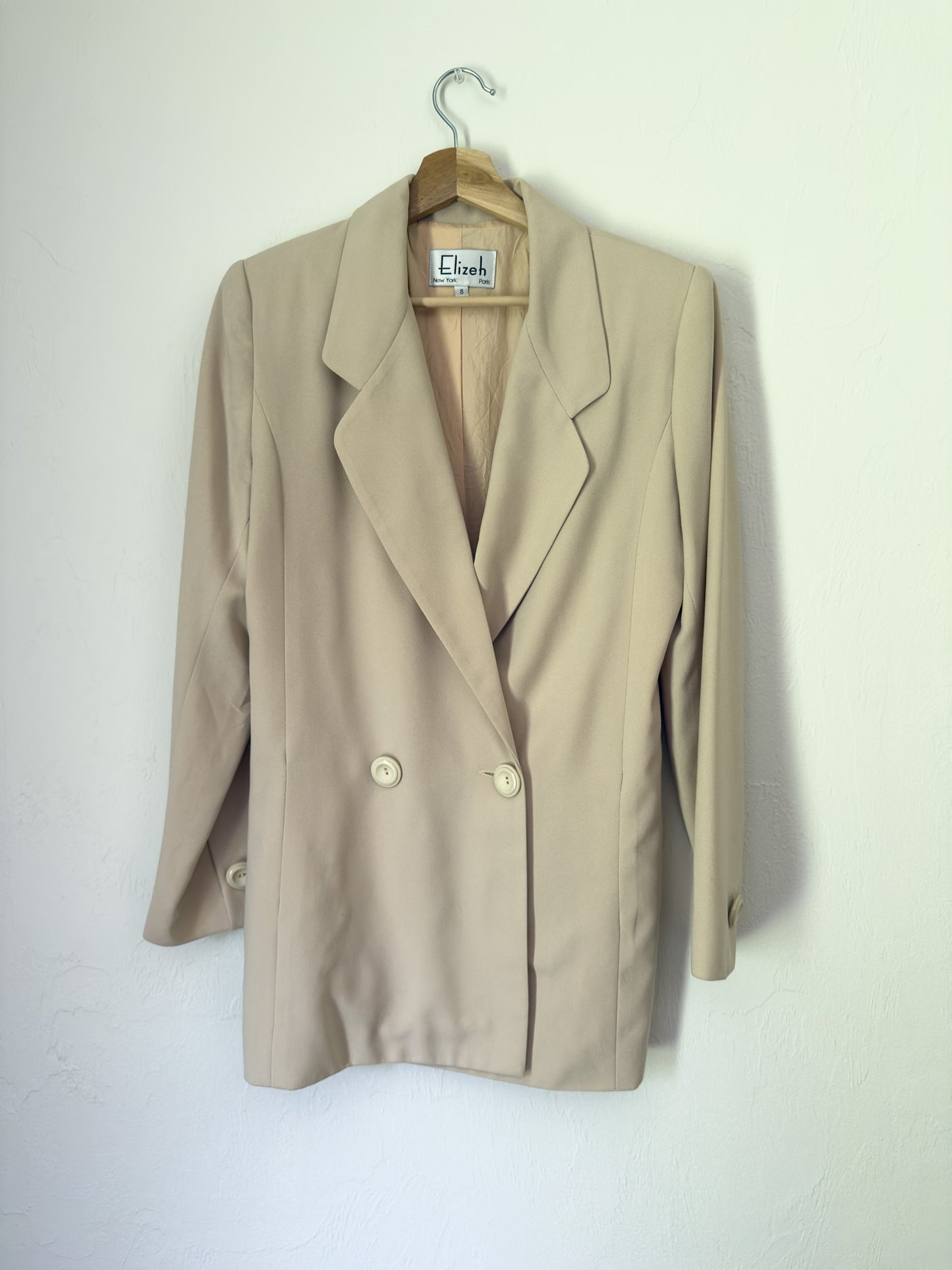 Lily & Taylor Double Button Blazer