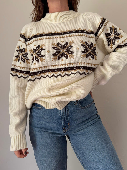 Vintage Fair Isle Sweater