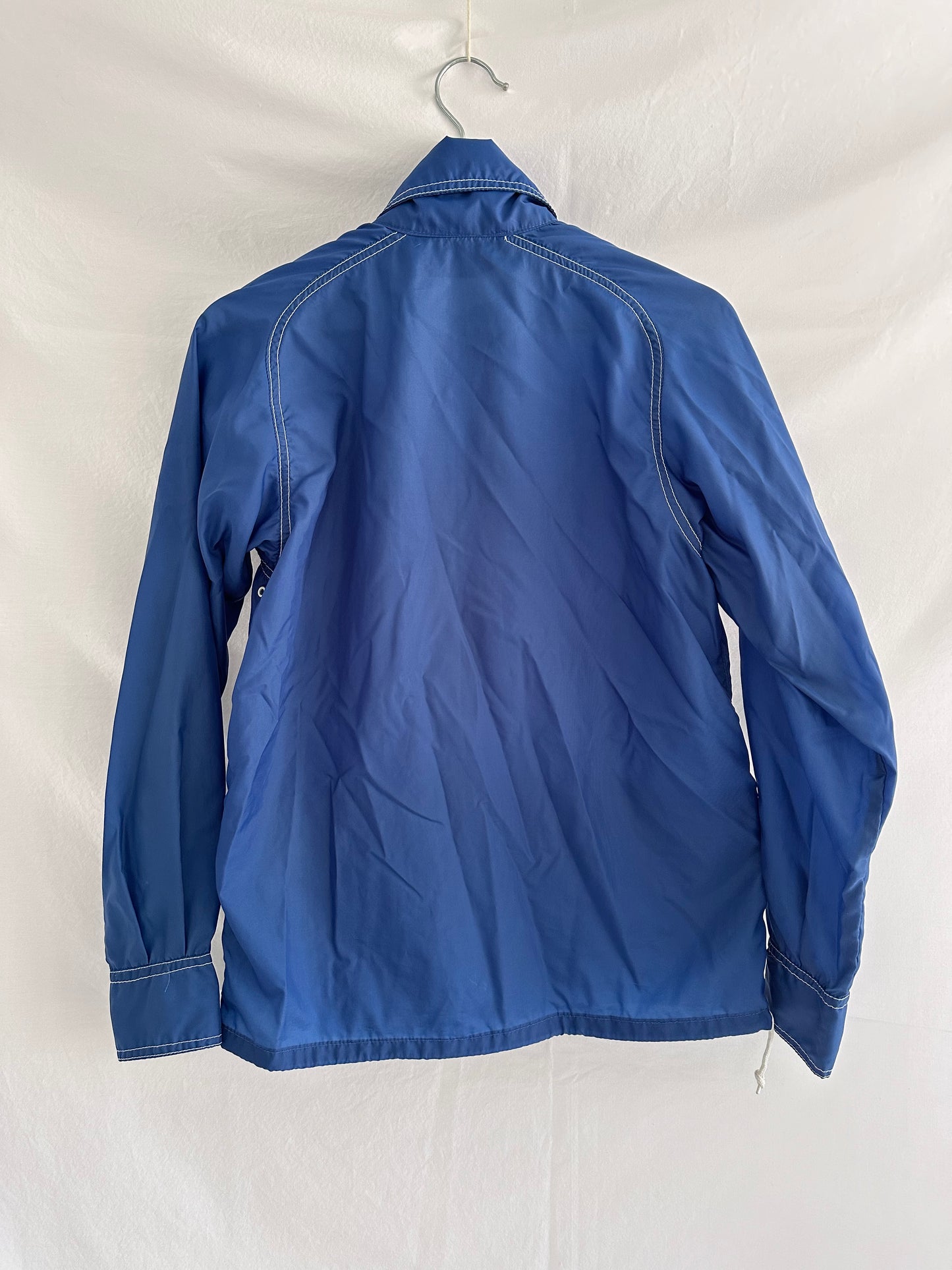 70s blue windbreaker