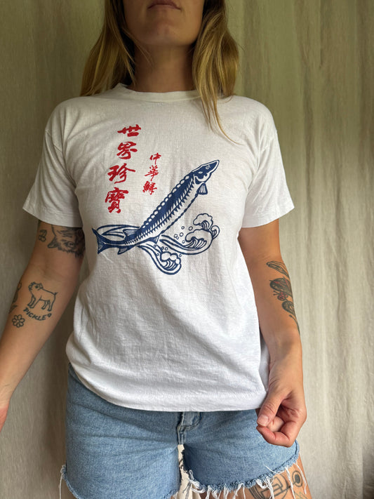 handmade screen print tee