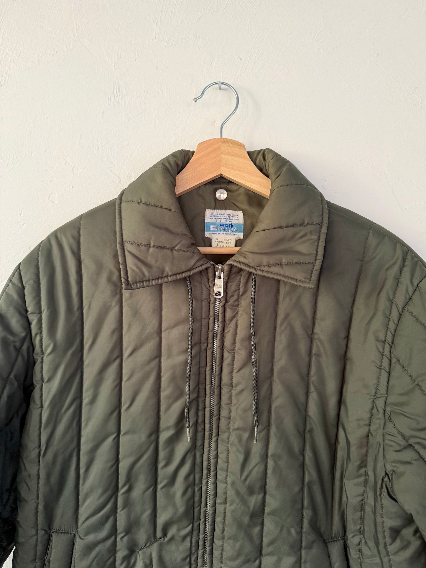 Vintage Sears Puff Bomber Jacket