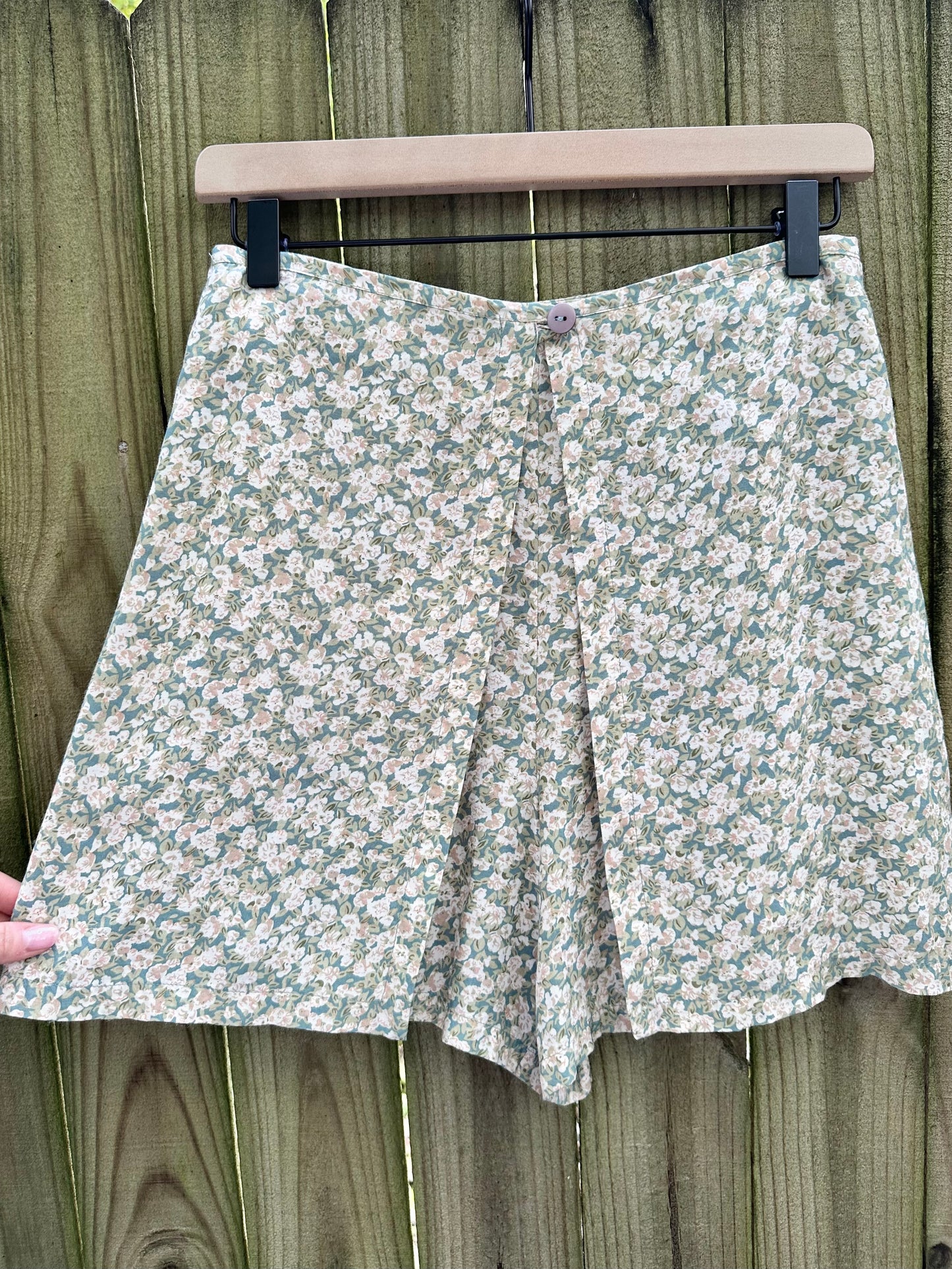 90s floral shorts