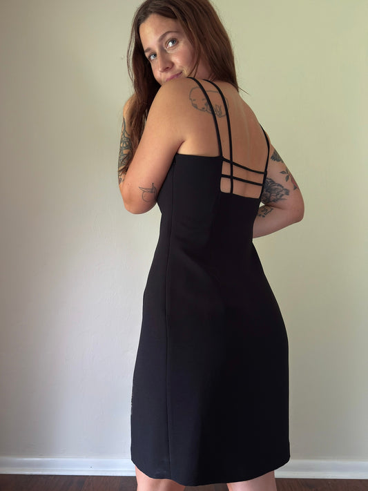 90s JNY Black Dress