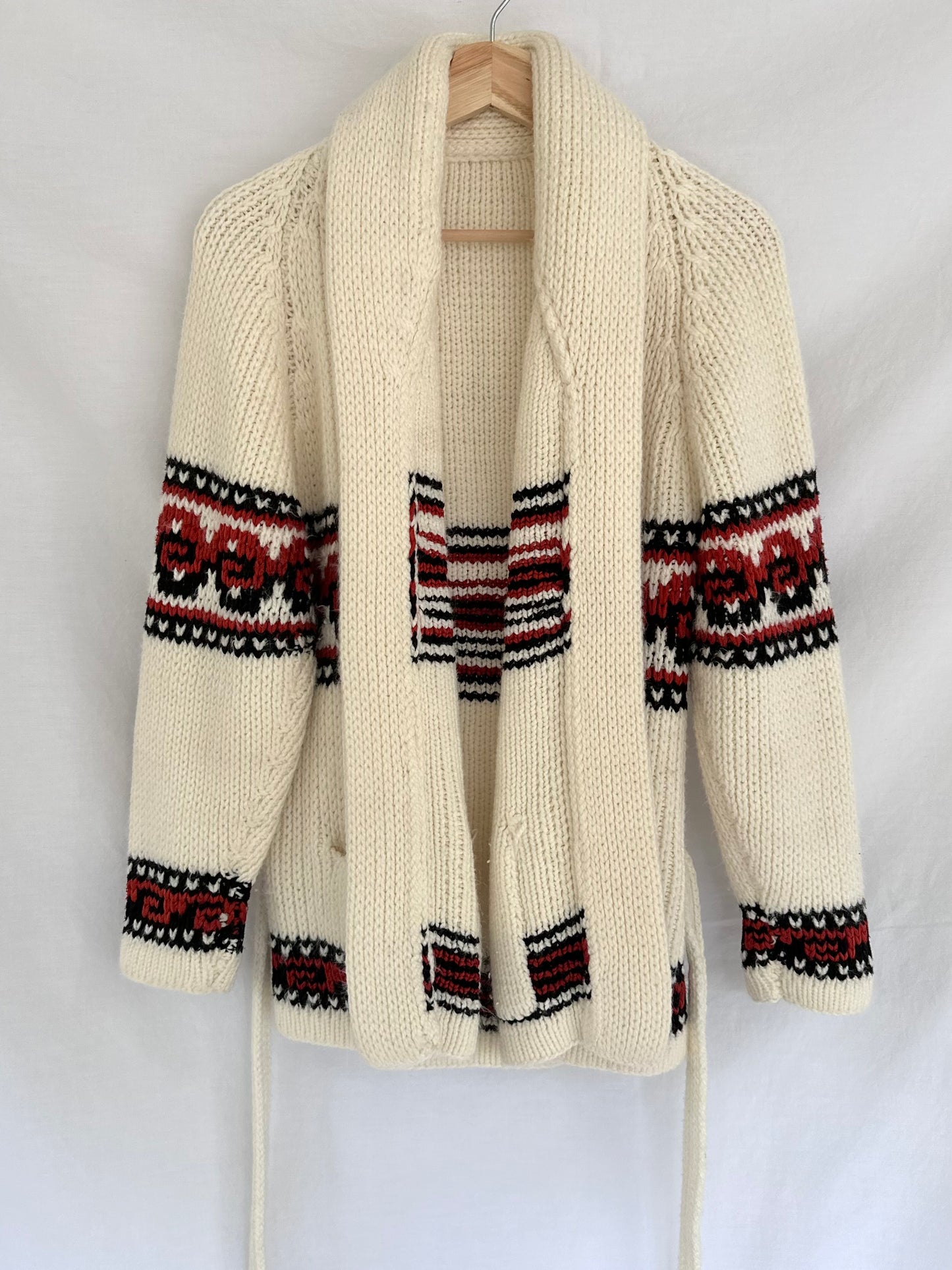 vintage knit robe cardigan