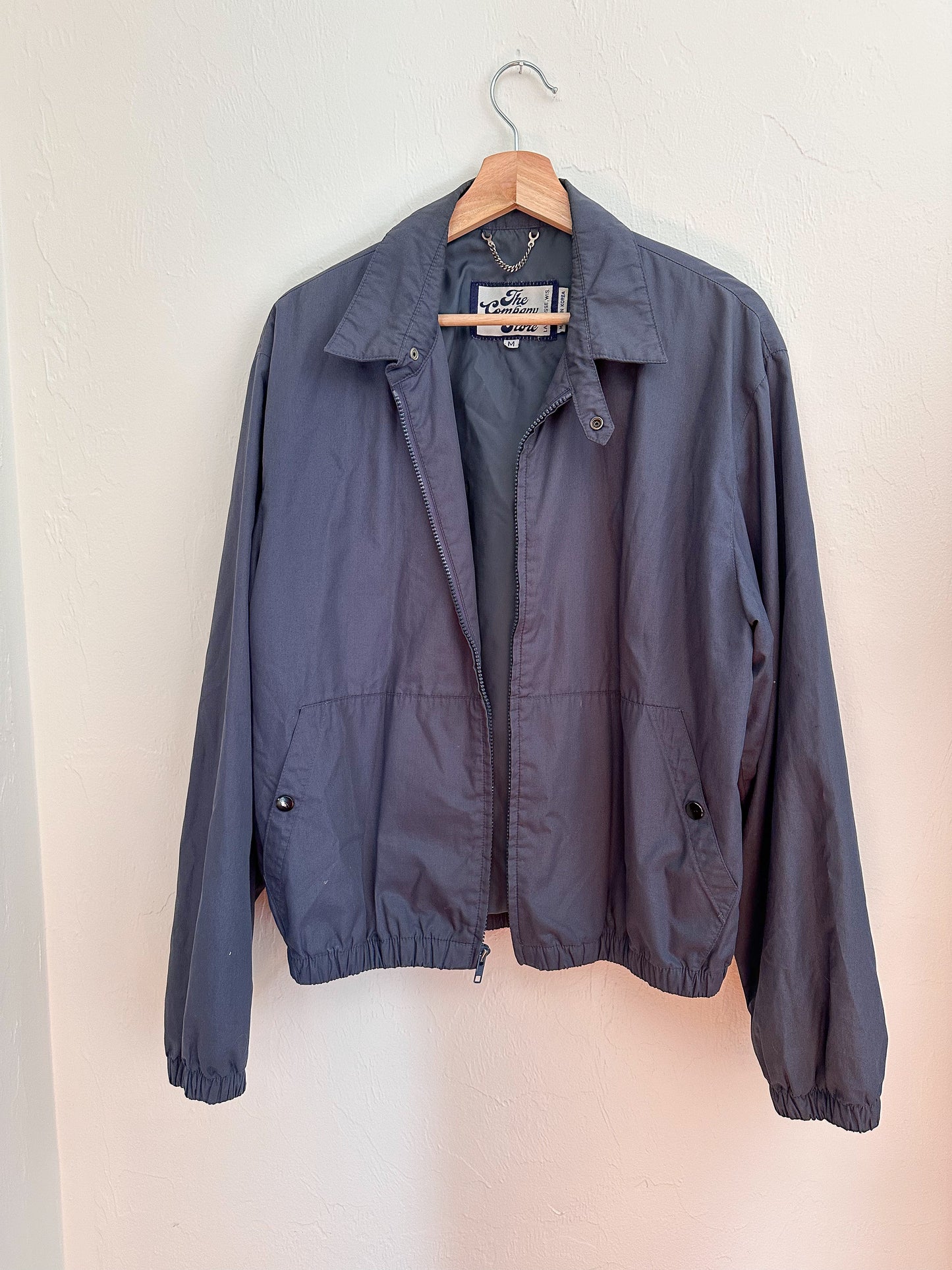 vintage navy workwear jacket