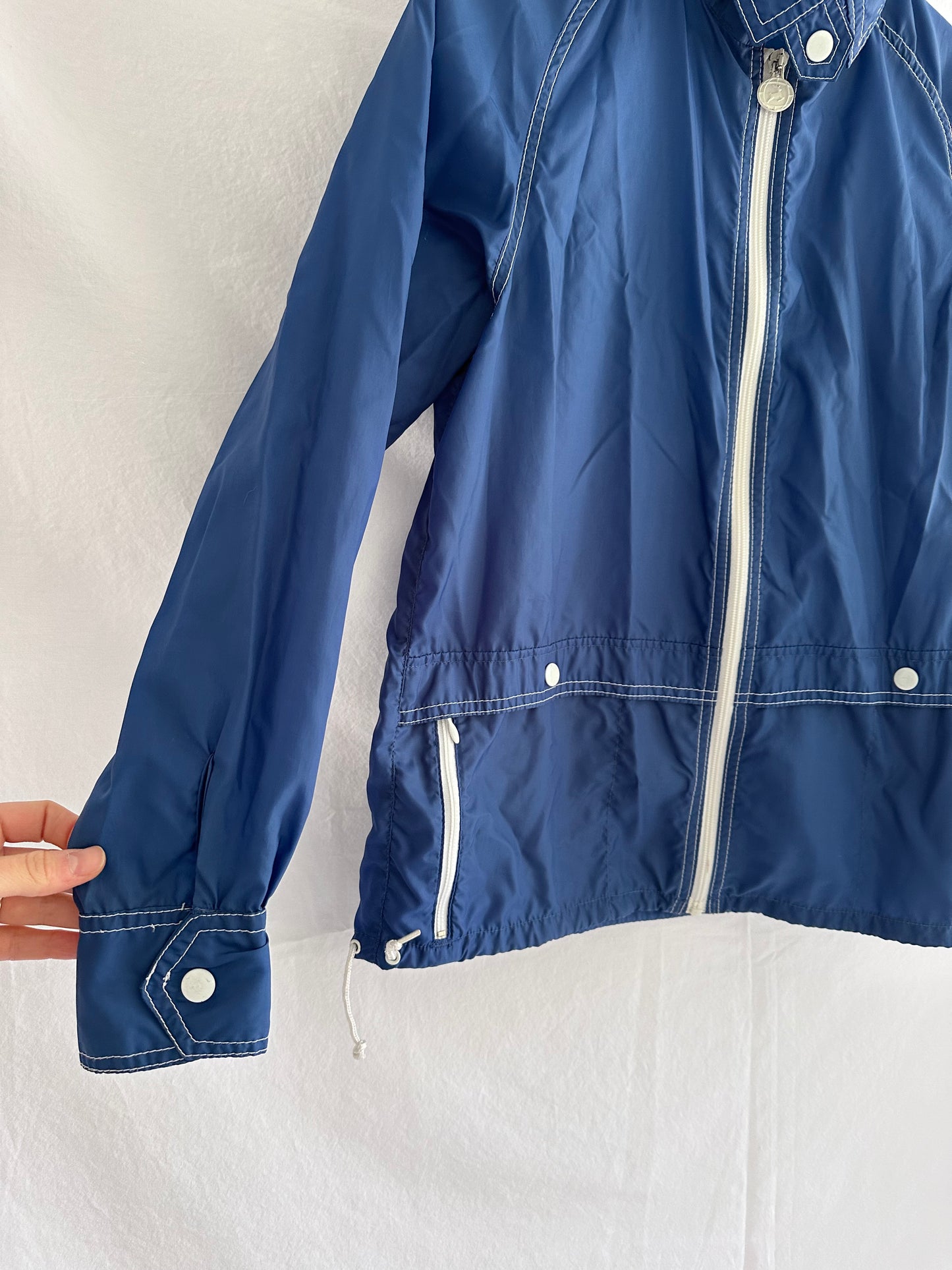 70s blue windbreaker