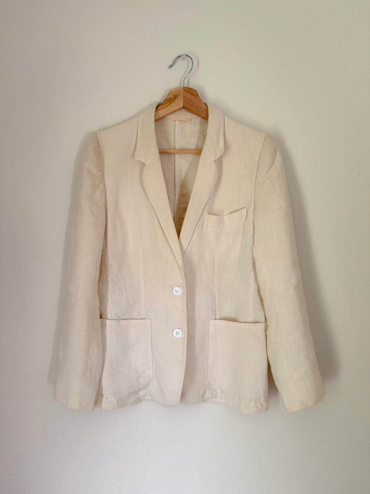 Vintage Italian Linen Blazer