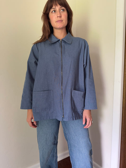 Chambray Chore Coat