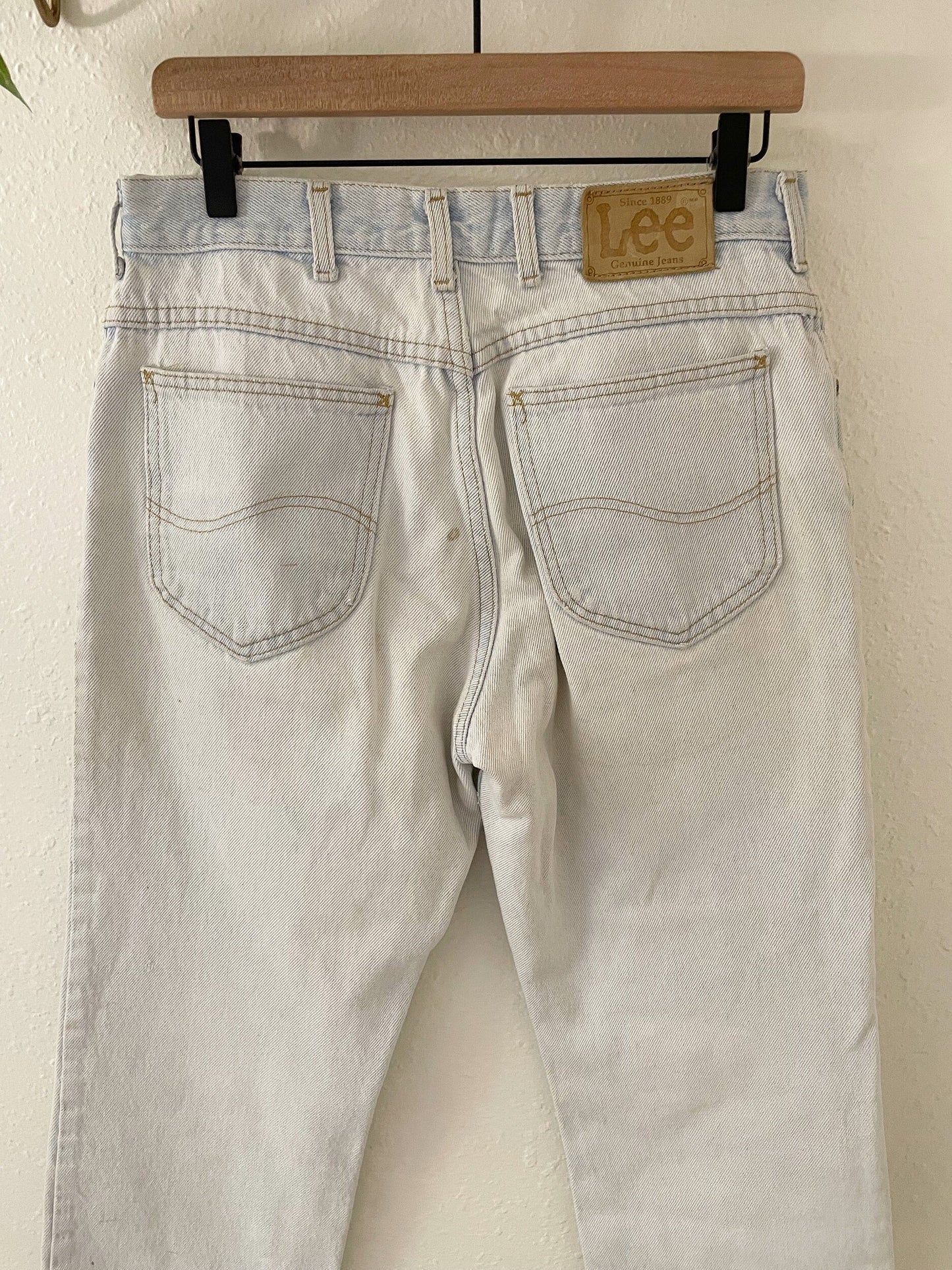 vintage Lee patchwork jeans
